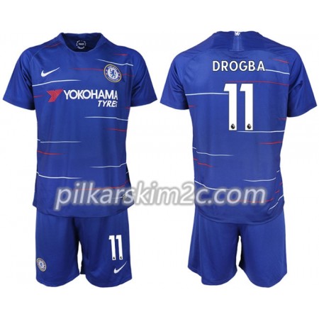 Koszulka Chelsea DROGBA 11 Dziecięca Główna 2018-2019 - Koszulki Piłkarskie